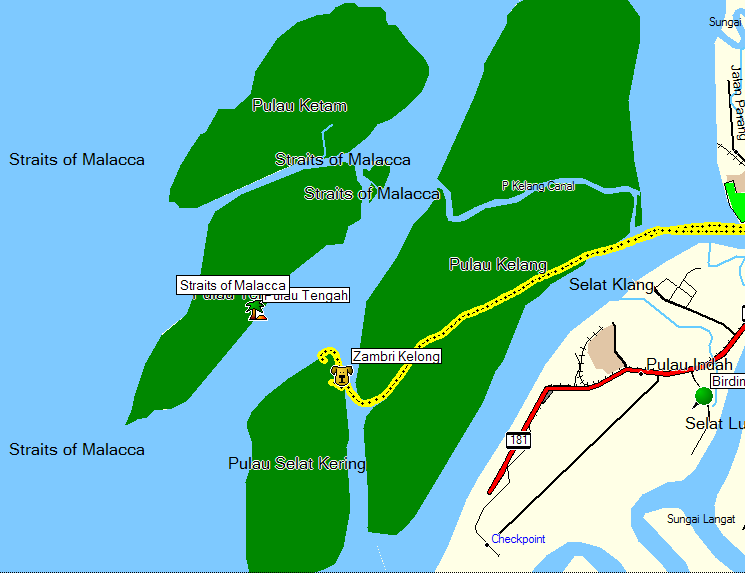 Map of Area